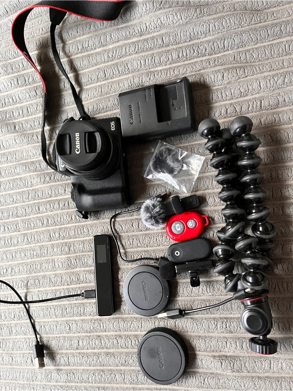 Canon Black DSLR Camera Bundle with Accessories